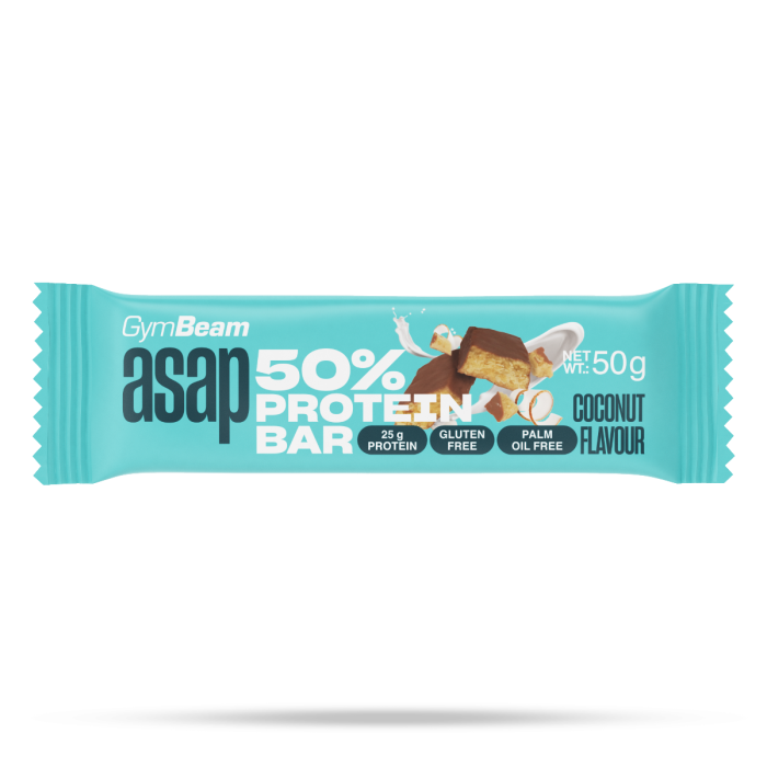 ASAP 50% Protein Bar – GymBeam 50 g - jagoda
