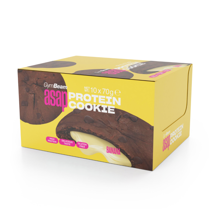 ASAP Protein Cookie - GymBeam 70 g - vanila