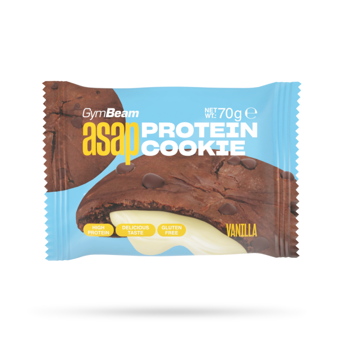 ASAP Protein Cookie - GymBeam 70 g - vanila