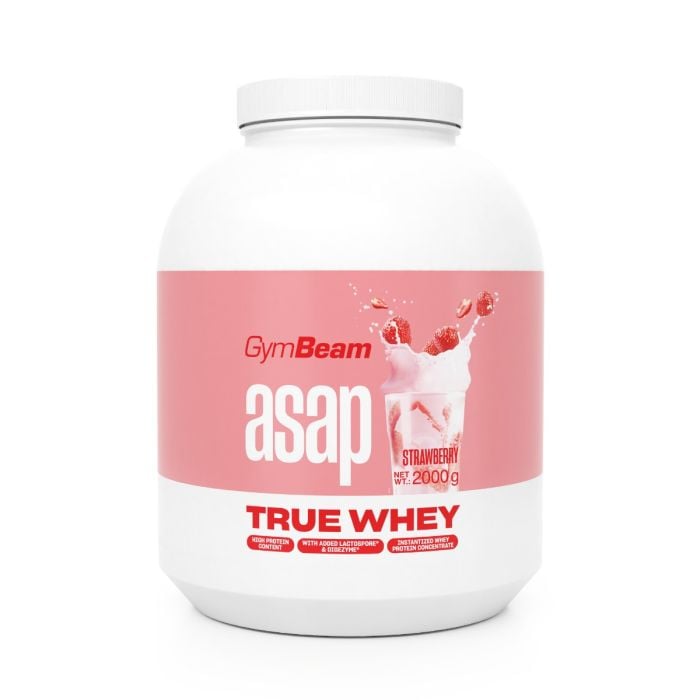 ASAP True Whey - GymBeam 900 g - vanila