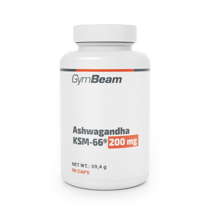 Ashwagandha KSM-66® - GymBeam 90 kaps.