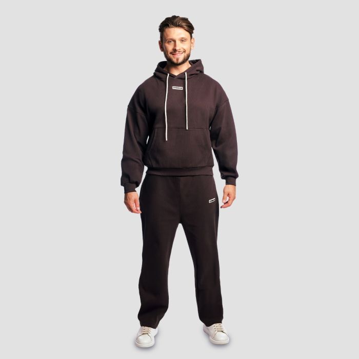 Muška trenerka Aura Tee Brown - GymBeam XXL