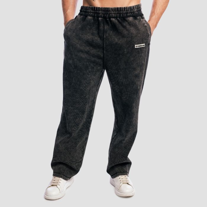 Muška trenerka Aura Washed Black - GymBeam XL