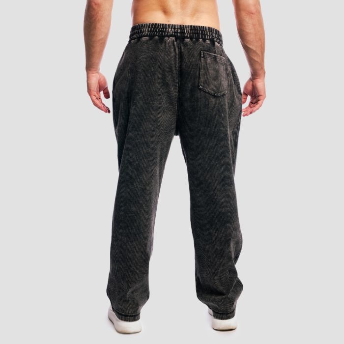Muška trenerka Aura Washed Black - GymBeam XL