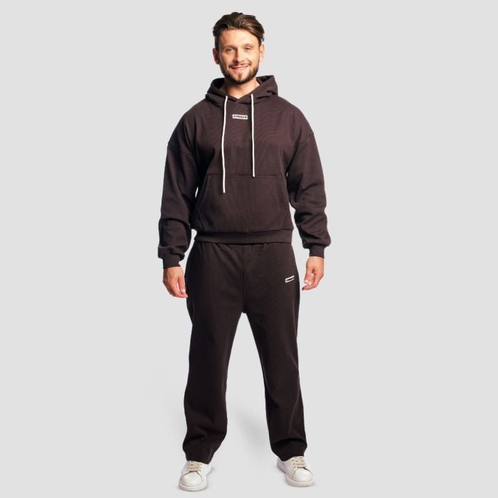 Muški duks Aura Tee Brown - GymBeam XXL