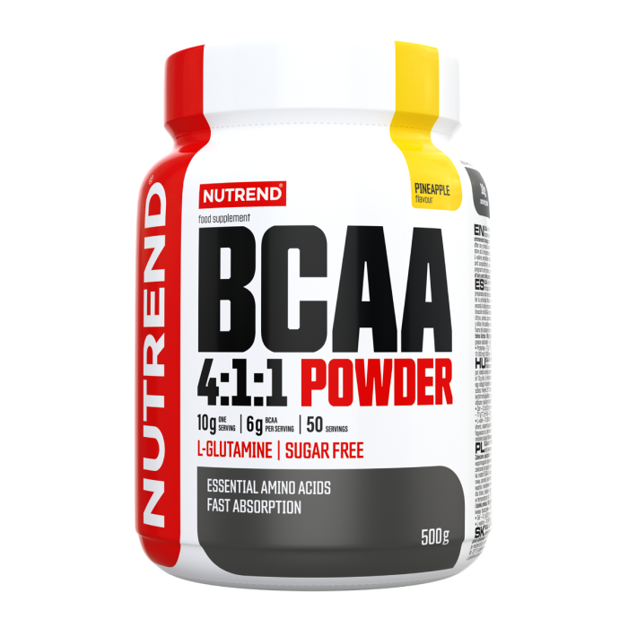 BCAA Mega Strong Powder - Nutrend 500 г - ананас