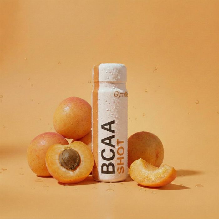 BCAA shot - GymBeam 90 ml - apricot