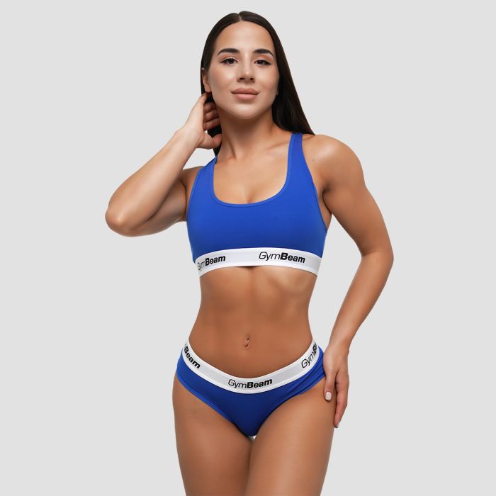 Gaćice Briefs 3Pack Royal Blue - GymBeam XXL