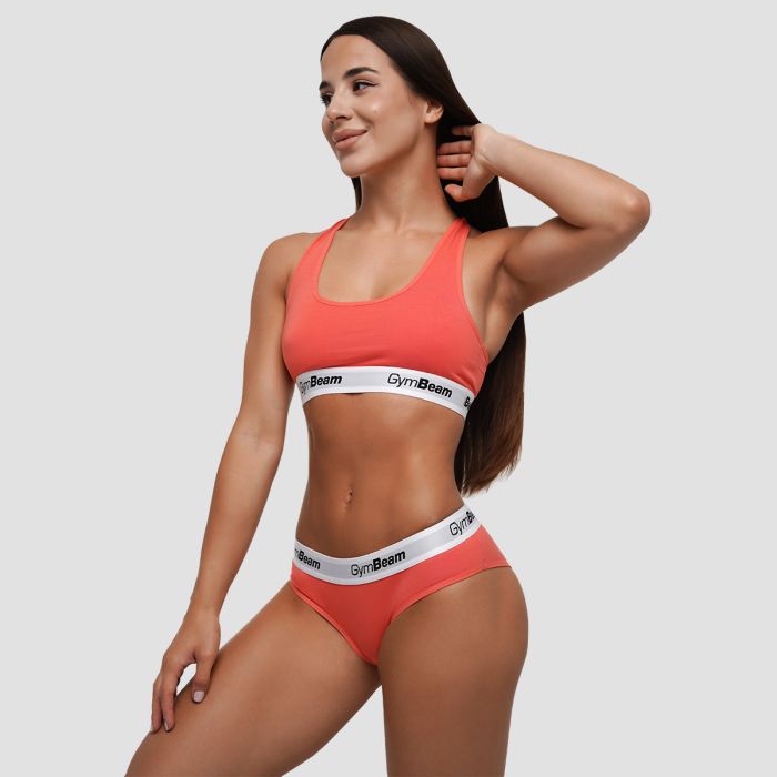 Gaćice Briefs 3Pack Strawberry Red - GymBeam XXL