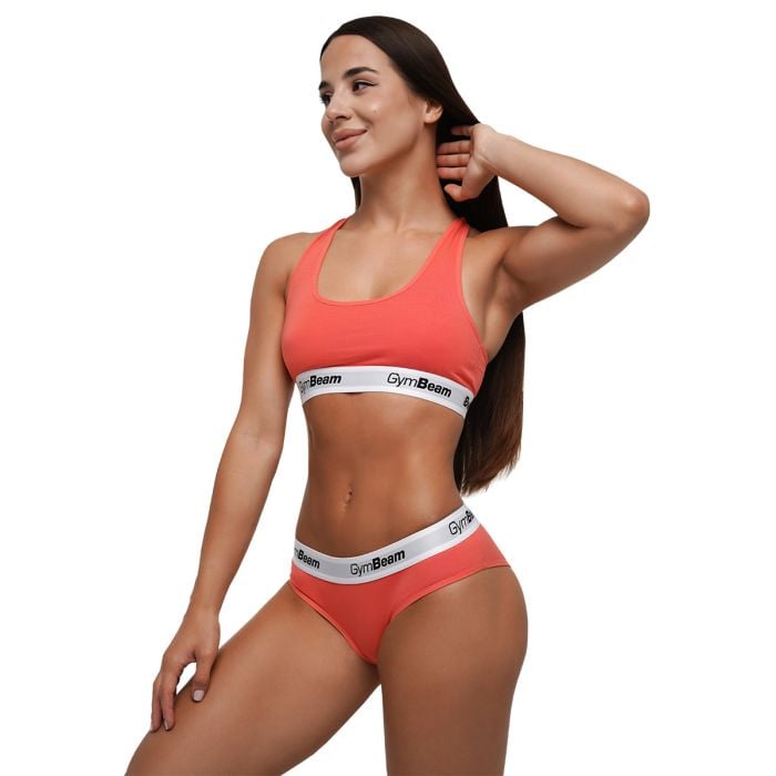 Gaćice Briefs 3Pack Strawberry Red - GymBeam XXL