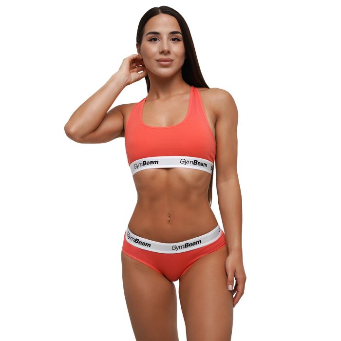 Gaćice Briefs 3Pack Strawberry Red - GymBeam XXL