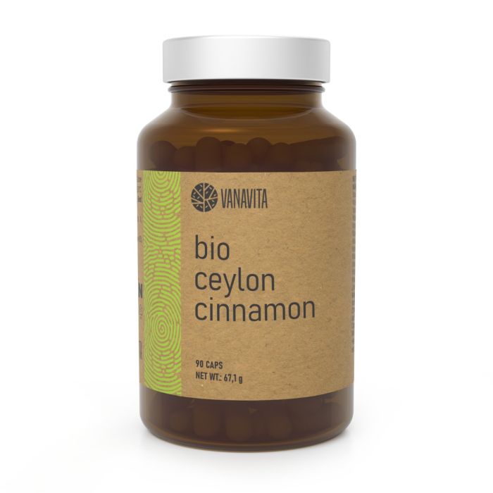 BIO Cejlonski  Cimet - VanaVita 90 kaps.