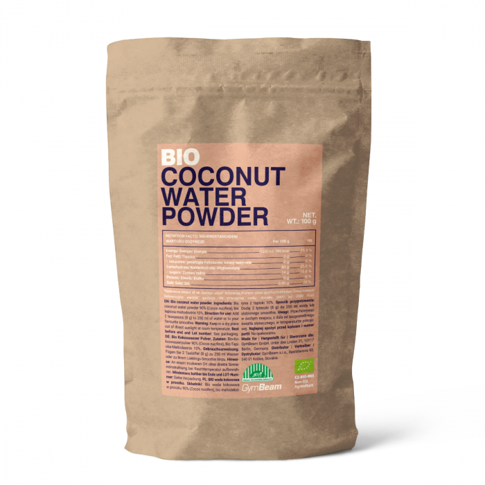 BIO Coconut water powder 100 g - GymBeam