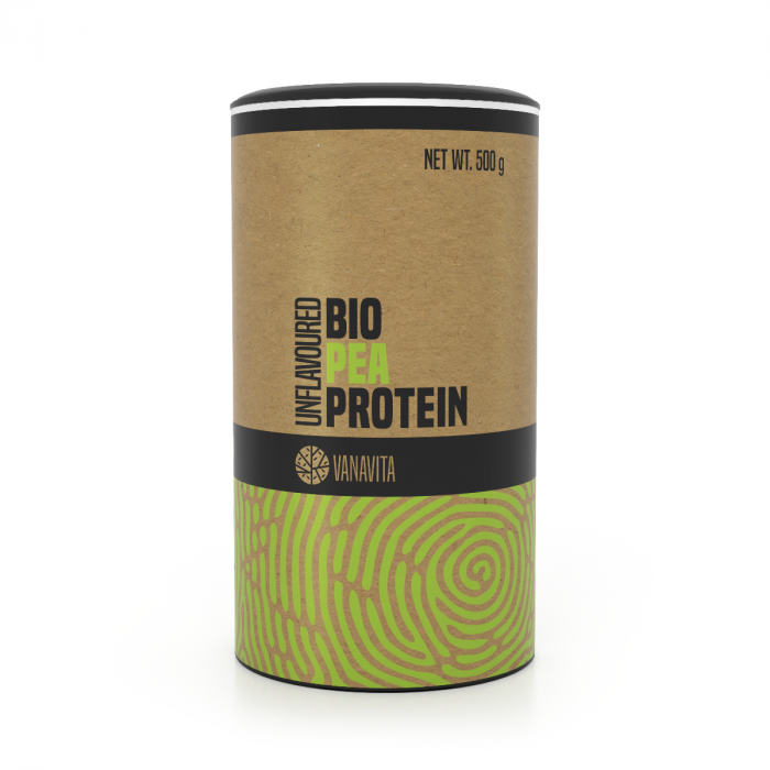 BIO Protein od graška - VanaVita 500 g - čokoladni biskvit
