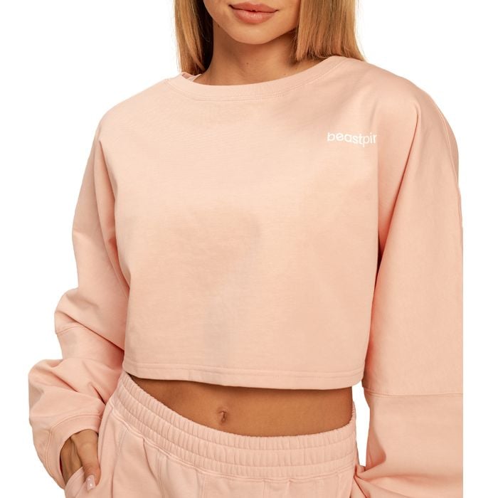 Žensku duks Cropped Bliss Pink - BeastPink M