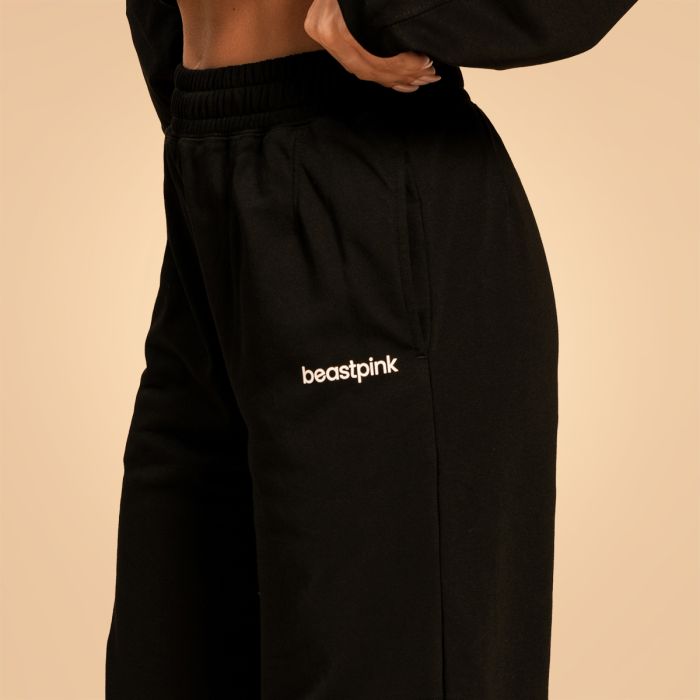 Ženska trenerka Bliss Black - BeastPink L