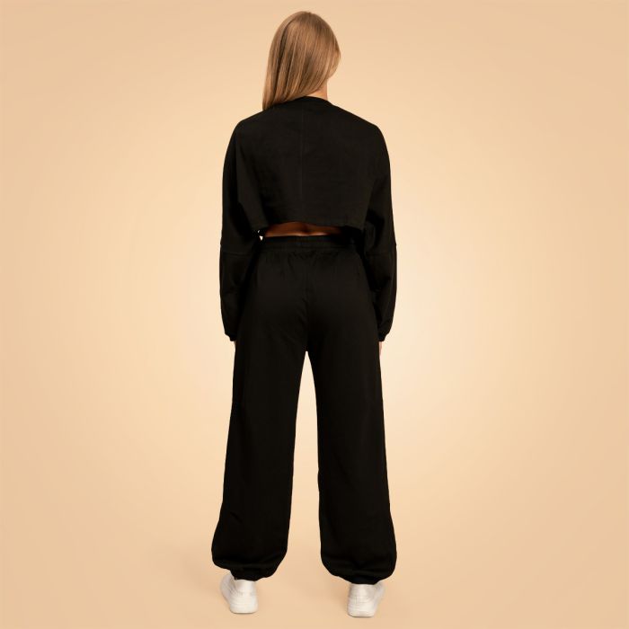 Ženska trenerka Bliss Black - BeastPink L