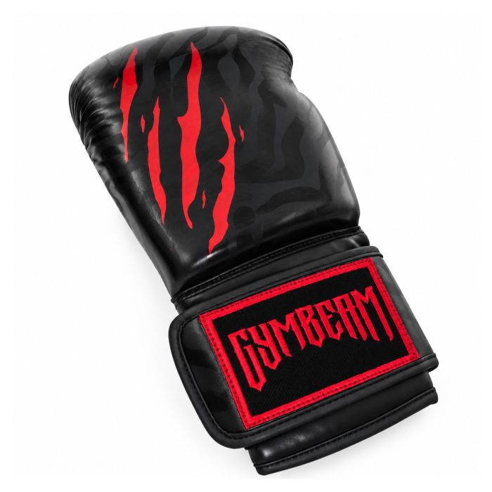 Boxing Gloves Grind Black/Red - GymBeam 16 OZ