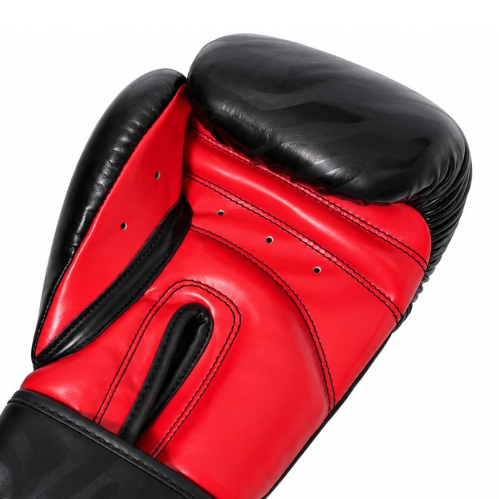 Boxing Gloves Grind Black/Red - GymBeam 16 OZ