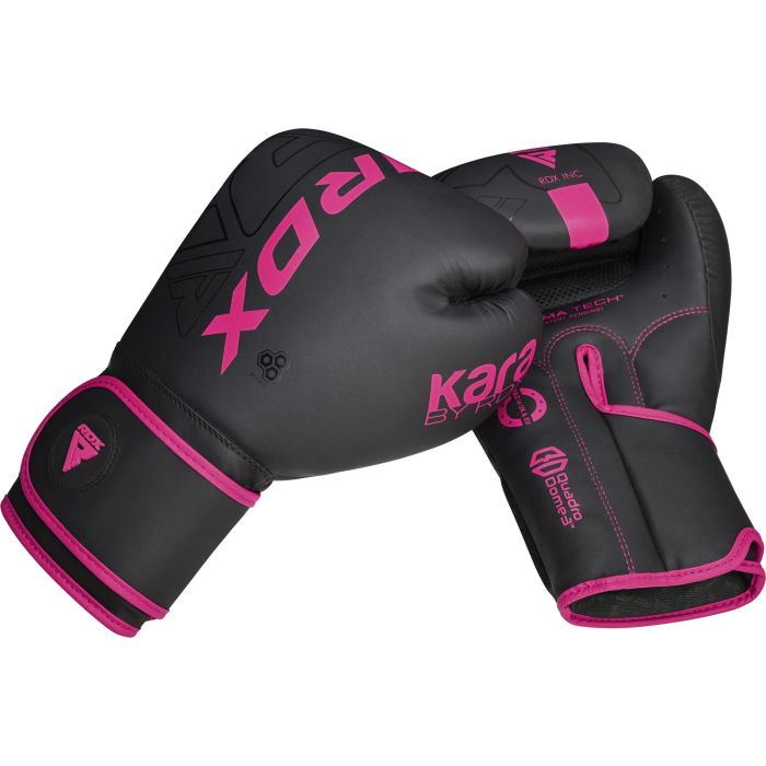 Bokserske rukavice F6 Kara Pink - RDX 16 OZ