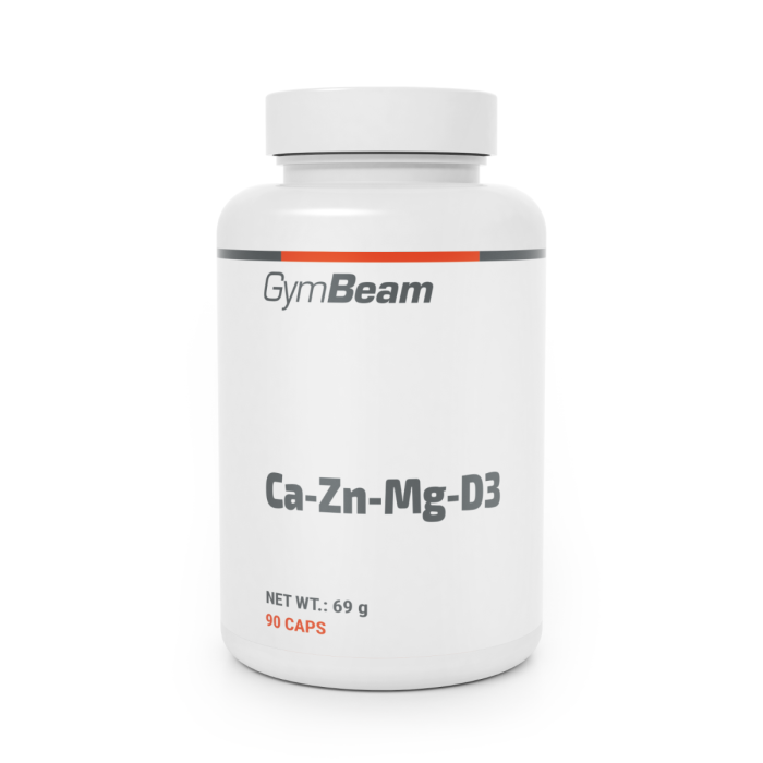 Kalcijum-Cink-Magnezijum-Vitamin D3 - GymBeam 90 kaps.