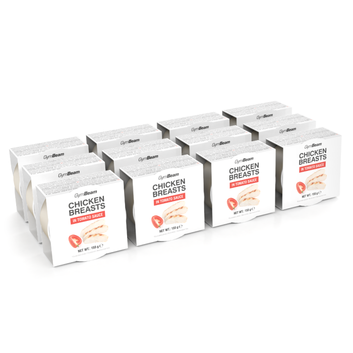 Pileća prsa u paradajz sosu - GymBeam 155 g
