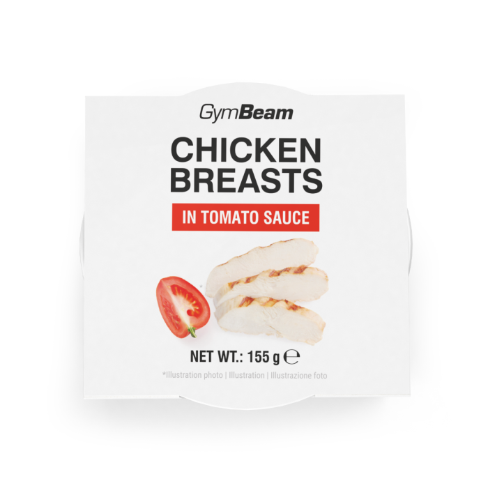 Pileća prsa u paradajz sosu - GymBeam 155 g