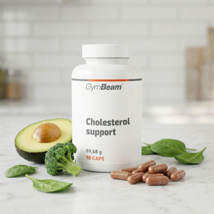 Cholesterol Support - GymBeam 90 kaps.