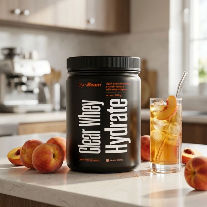 Clear Whey Hydrate - GymBeam 500 g - peach ice tea