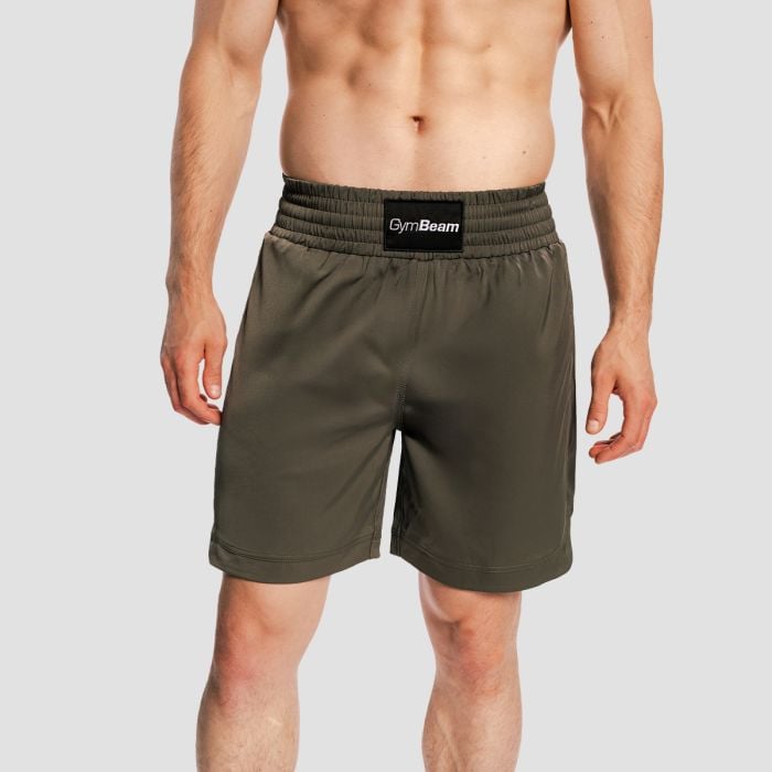 Šorc Combat Boxing Olive Grey - GymBeam XXL