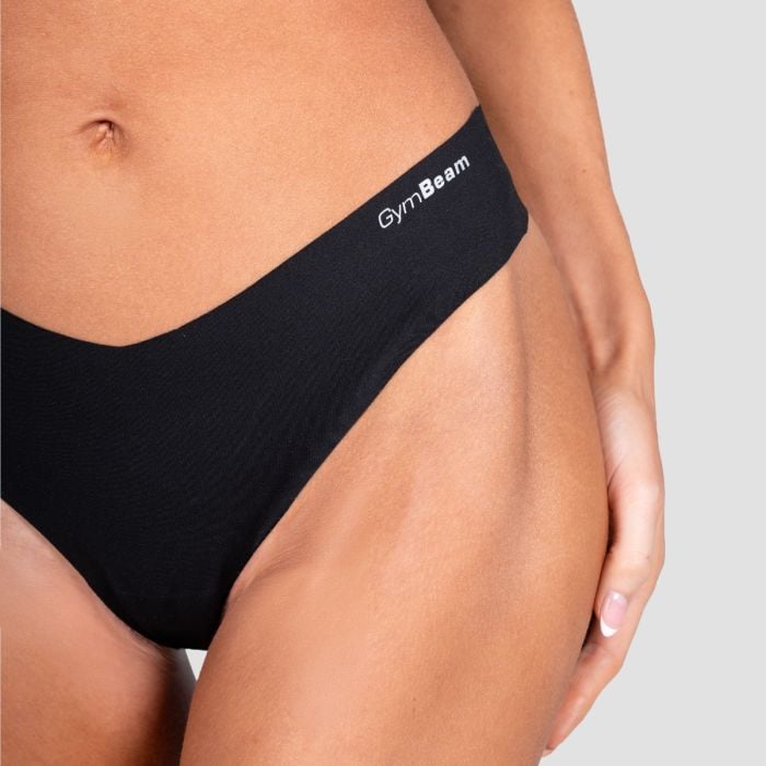 Comfy Seamless Bottoms 3Pack Black - GymBeam M