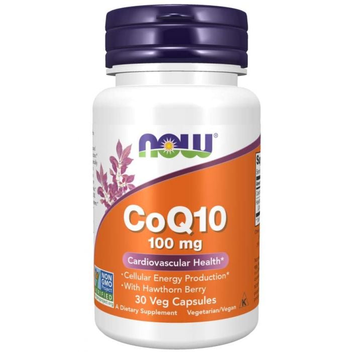 CoQ10 100 мг са Бобицама Глога - NOW Foods