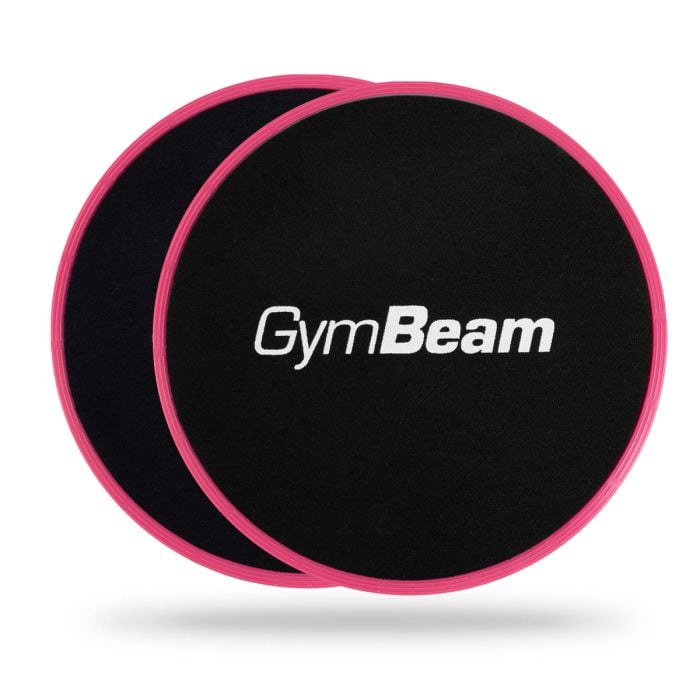 Klizači za vežbanje stomaka Core Sliders Pink - GymBeam single_variant
