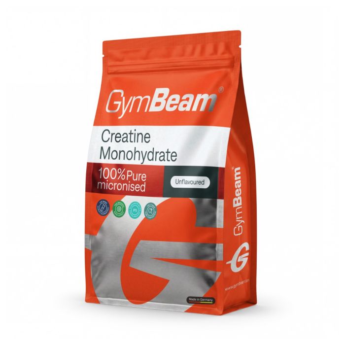 100% Kreatin Monohidrat - GymBeam 1000 g - bez ukusa - 01