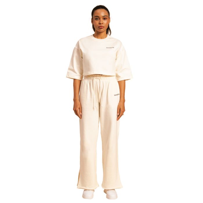 Ženska majica Cropped Serenity Ivory - BeastPink M