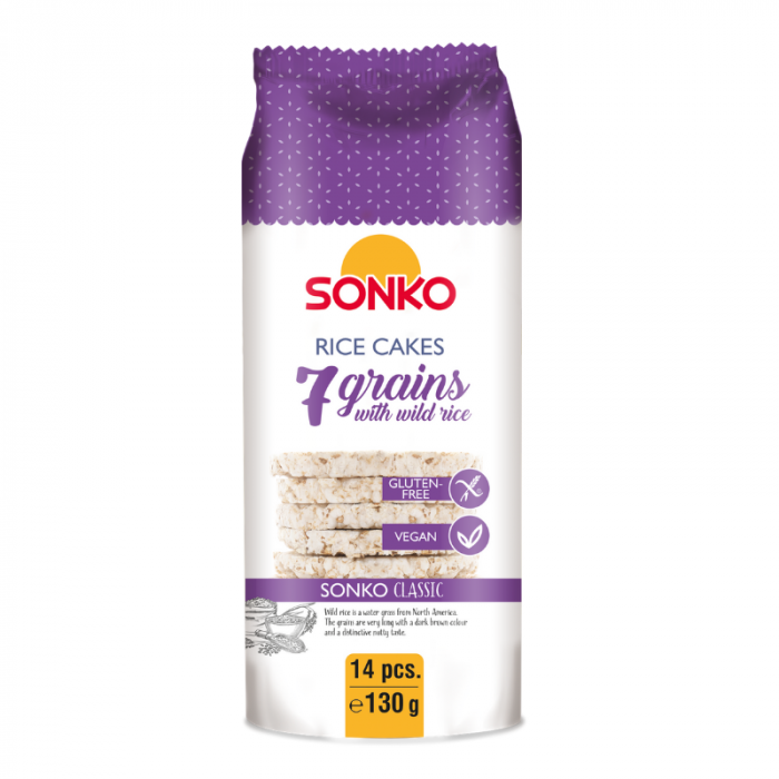 7 grains cakes with wild rice - SONKO