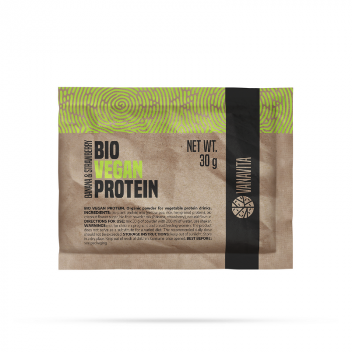 Uzorak Bio Vegan Protein - VanaVita 30 g - čokolada & šumskko voće