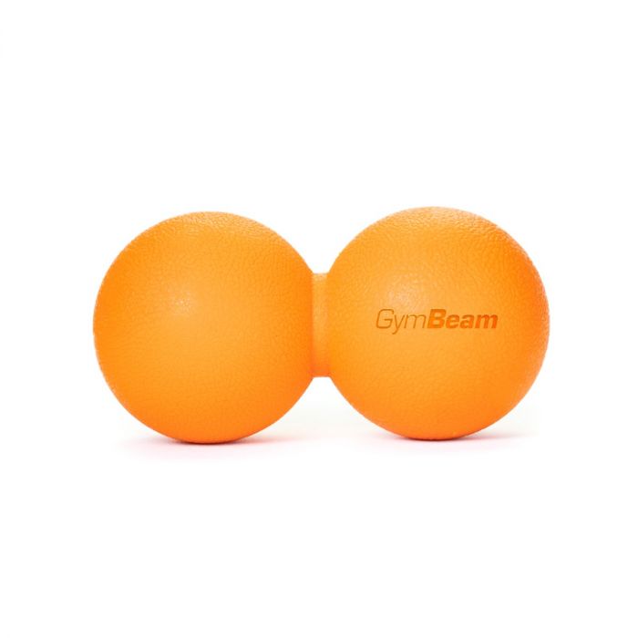 Лоптица за масажу DuoRoll Orange  - GymBeam