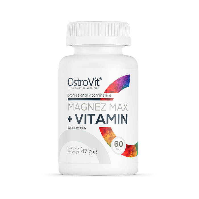 Магнез МАX + Витамин 60 таблета - OstroVit 