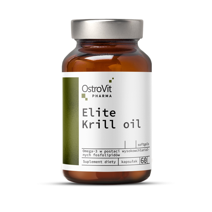 Elite Krill Уље 60 капсула - OstroVit Pharma