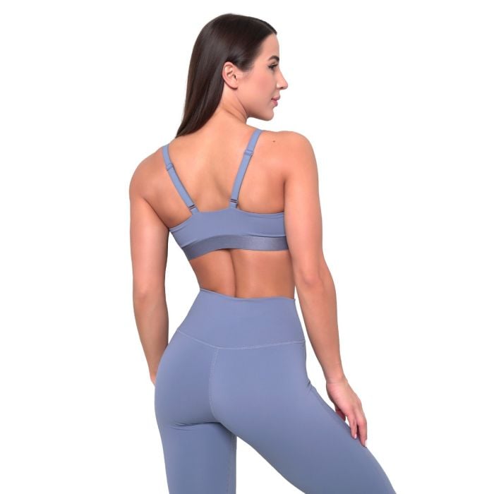 Sportski grudnjak Essence String Denim Blue - GymBeam M