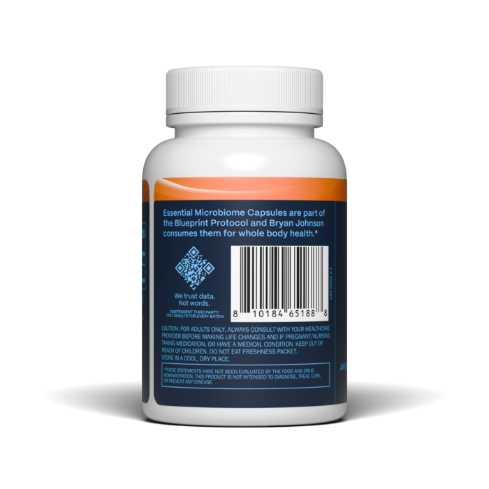 Essential Microbiome - Blueprint by Bryan Johnson 30 καψ.