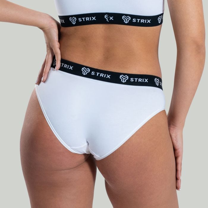 Ženske gaćice Essential Briefs 2Pack White - STRIX XL