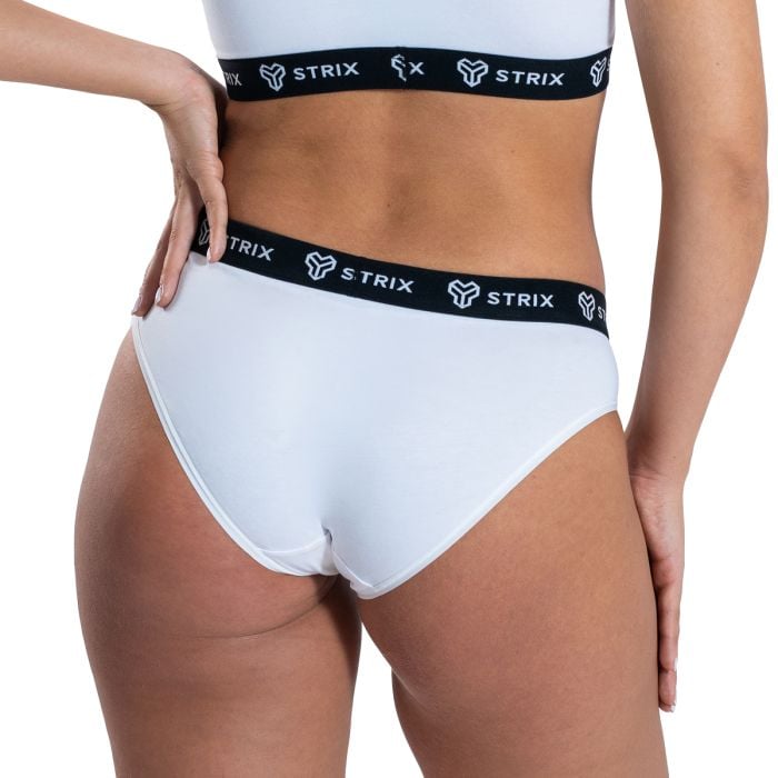 Ženske gaćice Essential Briefs 2Pack White - STRIX XL