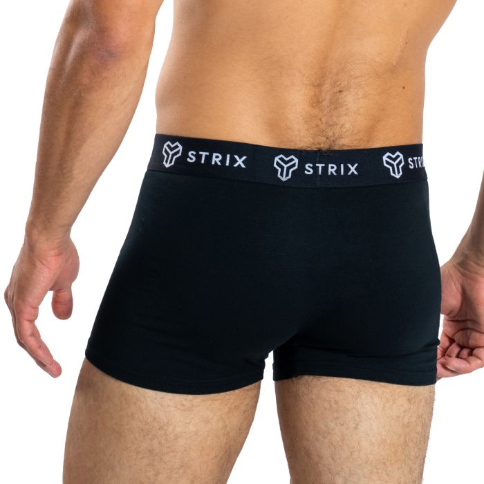 Muške bokserice Essential Trunks 2 Pack White - STRIX XXXL