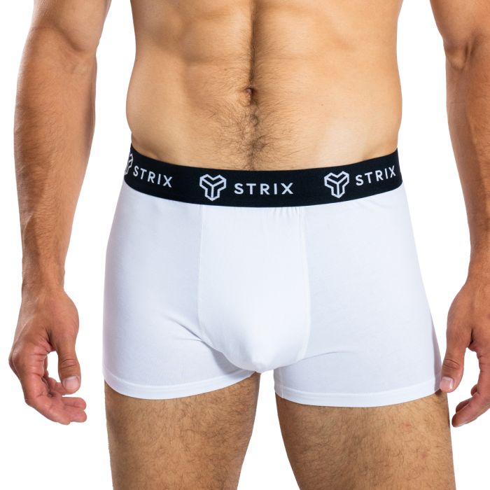 Muške bokserice Essential Trunks 2 Pack White - STRIX L