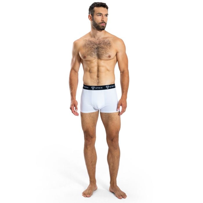 Muške bokserice Essential Trunks 2 Pack White - STRIX L