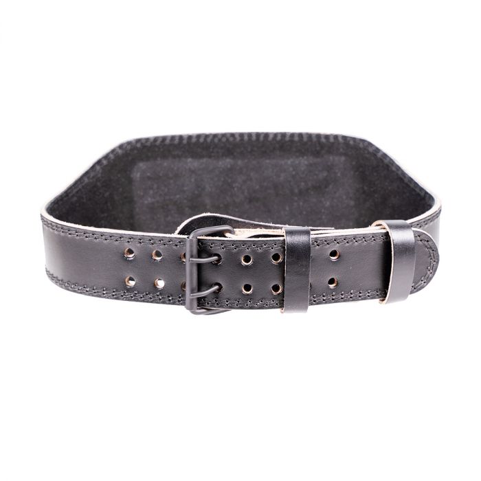 Fitnes pojas Full Leather Black - GymBeam XL