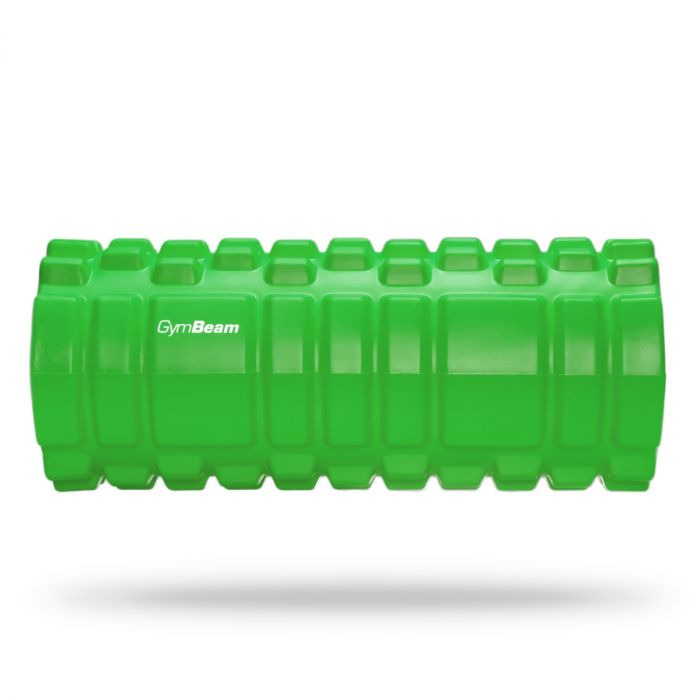 Пенасти ваљак за вежбање Fitness Roller Green - GymBeam