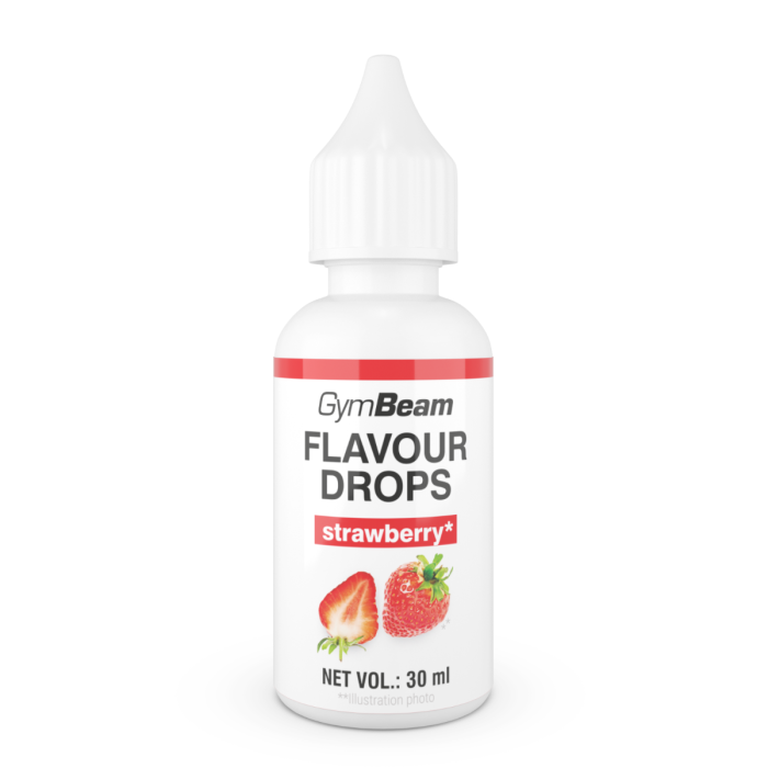 Flavour Drops 30 ml - GymBeam 30 ml - jagoda